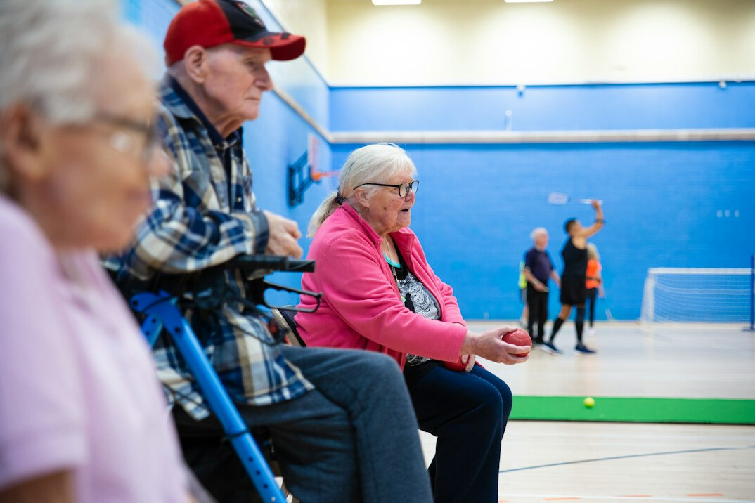 seniors on group outing