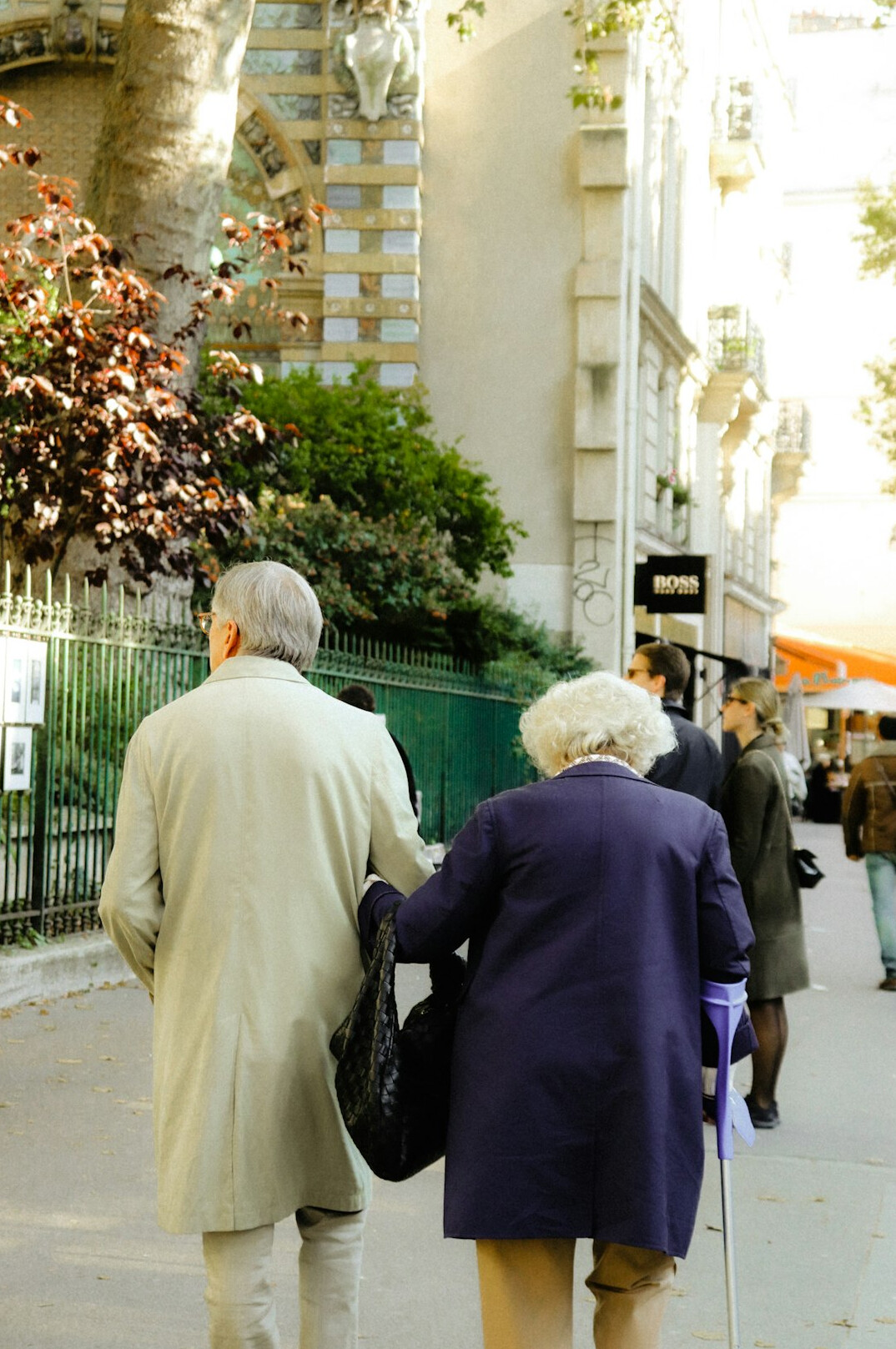 elderly people in community